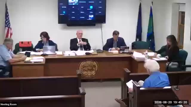 Video still: Mayor explains the origin of the proposal · 2026-08-20
