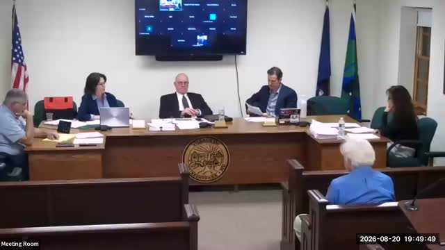 Video still: Board views on proposed restrictions · 2026-08-20