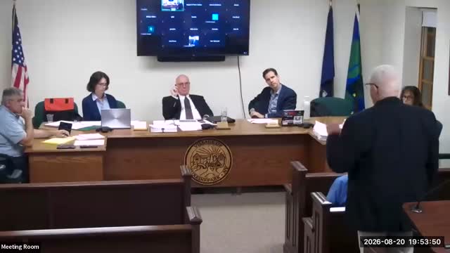 Video still: David McFadden — Response and board exchange · 2026-08-20
