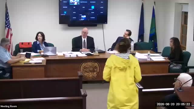 Video still: Resident concerns and boathouse use · 2026-08-20