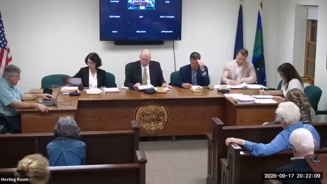 Video still: Mayor introduces the second draft · 2026-09-17